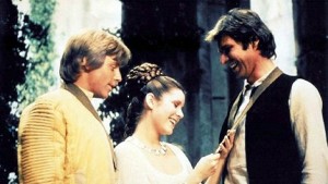 Luke, Leia and Han