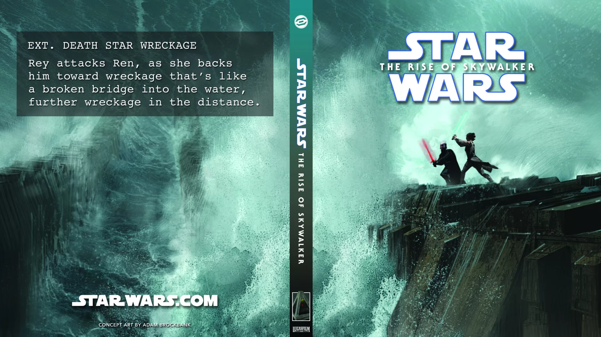 Official Star Wars The Rise of Skywalker printable Blu-ray cover art from StarWars.com
