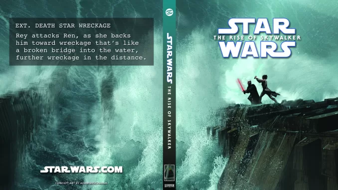 Official Star Wars The Rise of Skywalker printable Blu-ray cover art from StarWars.com