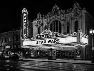 Star Wars movie theater