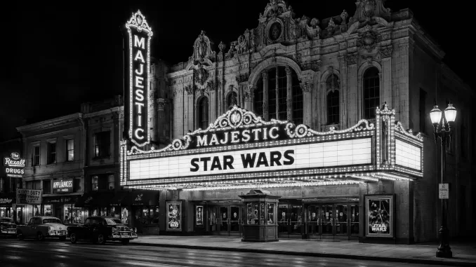 Star Wars movie theater