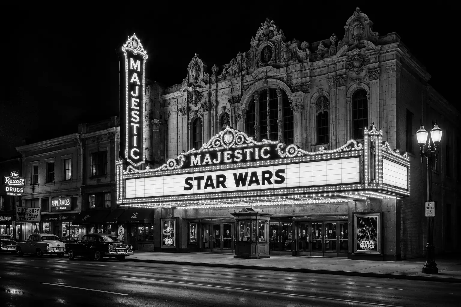 Star Wars movie theater